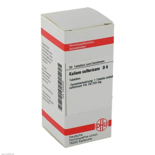 KALIUM SULFURICUM D 6 Tabletten - 1
