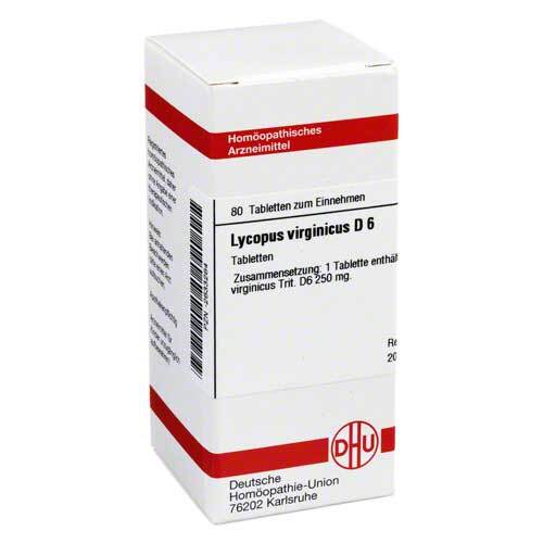 LYCOPUS VIRGINICUS D 6 Tabletten - 1