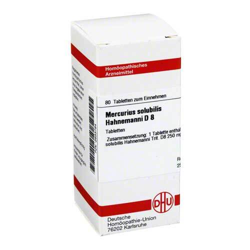 Mercurius Solubilisubilis Hahnemanni D 8 Tabletten - 1