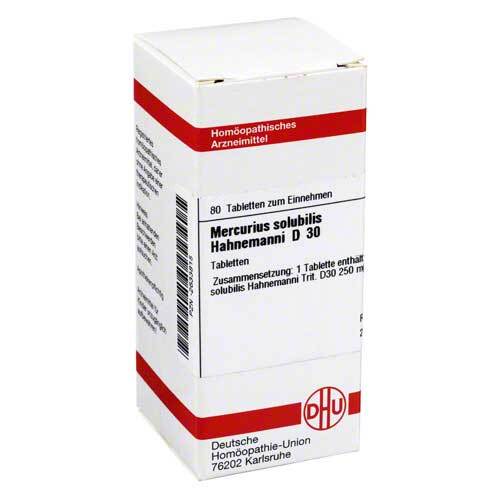 Mercurius Solubilisubilis Hahnemanni D 30 Tabletten - 1