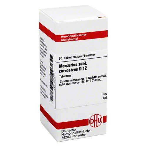 MERCURIUS SUBLIMATUS corrosivus D 12 Tabletten - 1