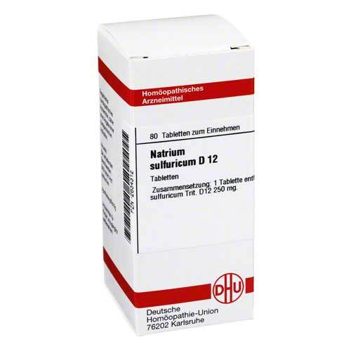 NATRIUM SULFURICUM D 12 Tabletten - 1