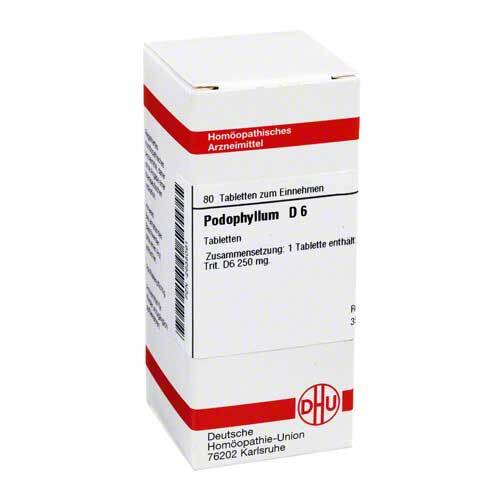 PODOPHYLLUM D 6 Tabletten - 1