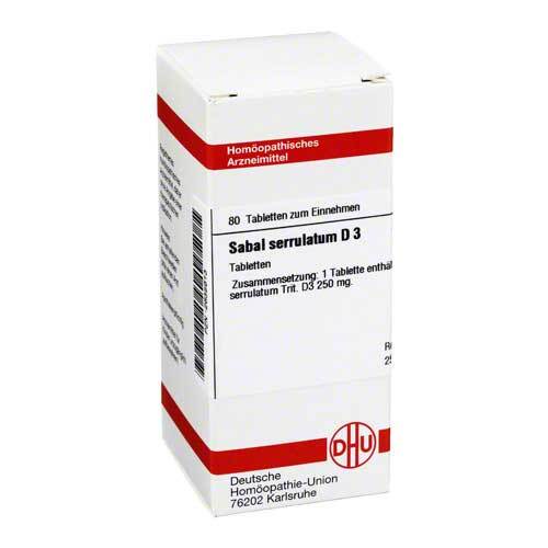 SABAL SERRULATUM D 3 Tabletten - 1