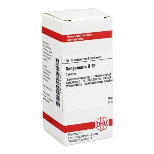 SANGUINARIA D 12 Tabletten - 1