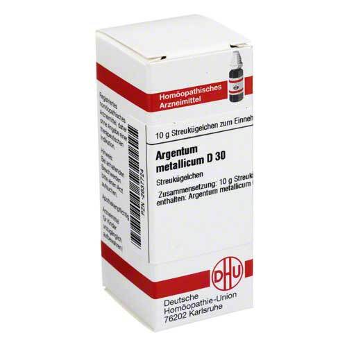 Argentum metallicum D 30 Globuli - 1