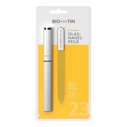 Bio-H-Tin Glas Nagelfeile - 1
