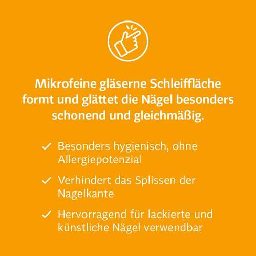 Bio-H-Tin Glas Nagelfeile - 5