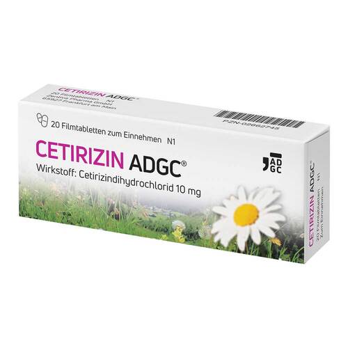 Cetirizin Adgc Filmtabletten - 1