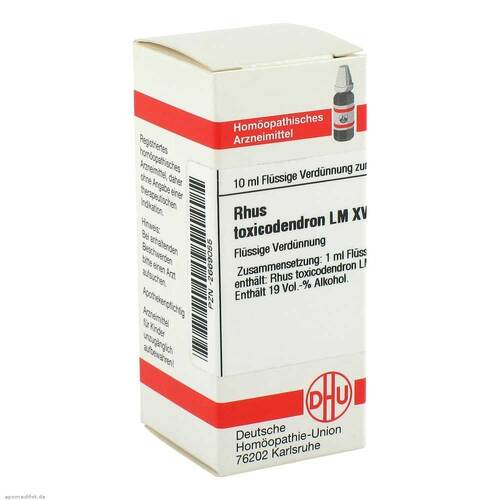 Rhus Toxicodendronicodendron LM Xviii Dilution - 1