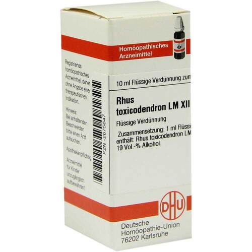Rhus Toxicodendronicodendron LM Xii Dilution - 1