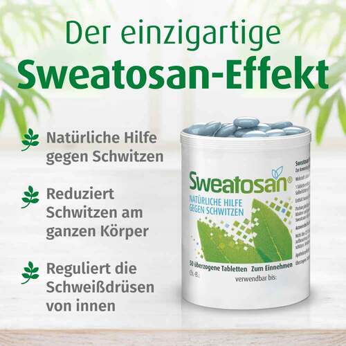 Sweatosan &uuml;berzogene Tabletten - 2