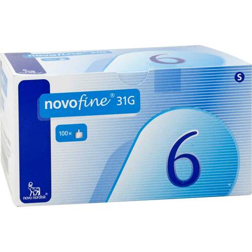 NOVOFINE Nadeln 31 G 6 mm - 1