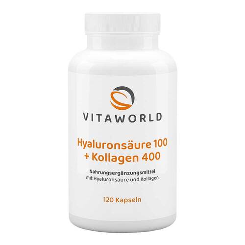 Hyalurons&auml;ure 100 + Kollagen 400 Kapseln - 1