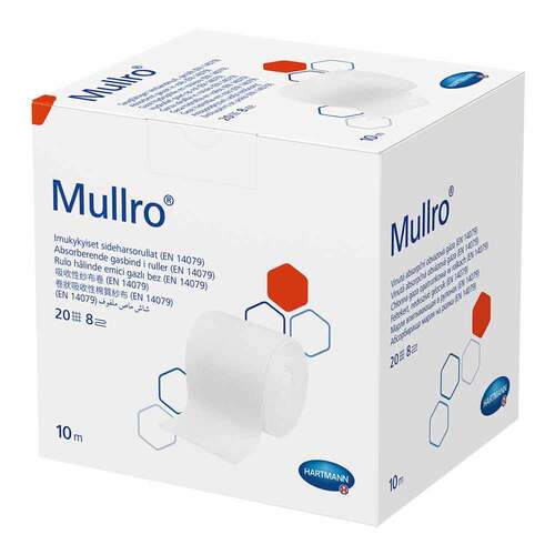 Mullro Verbandmull 10 cmx10 m gerollt - 1