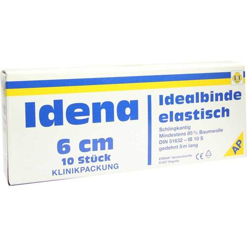 Idena Idealbinden 6 cm Schlingkante - 1