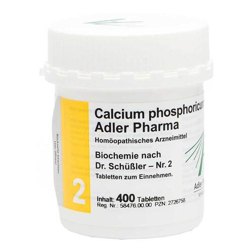 Biochemie Adler 2 Calcium phosphoricum D 6 Tabletten  - 1