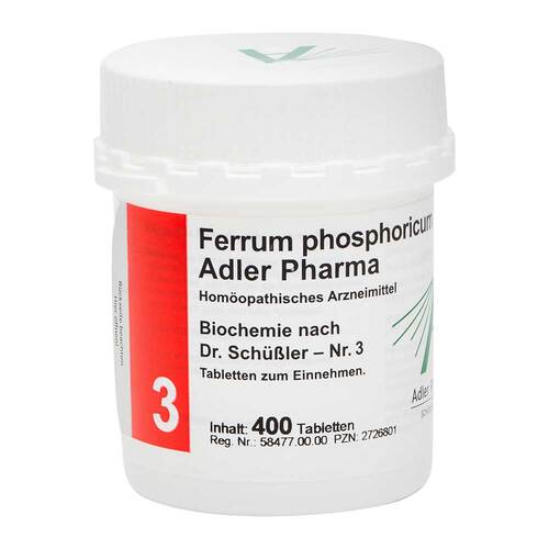 Biochemie Adler 3 Ferrum phosphoricum D 12 Tabletten  - 1