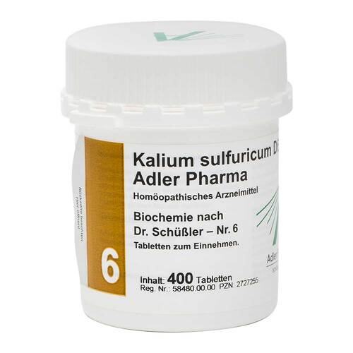 BIOCHEMIE Adler 6 Kalium sulfuricum D 6 Tabletten - 1