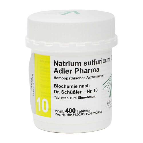Biochemie Adler 10 Natrium sulfuricum D 6 Tabletten  - 1