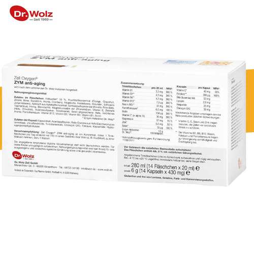 ZELL OXYGEN ZYM Anti-Aging 14 Tage Kombipackung - 6