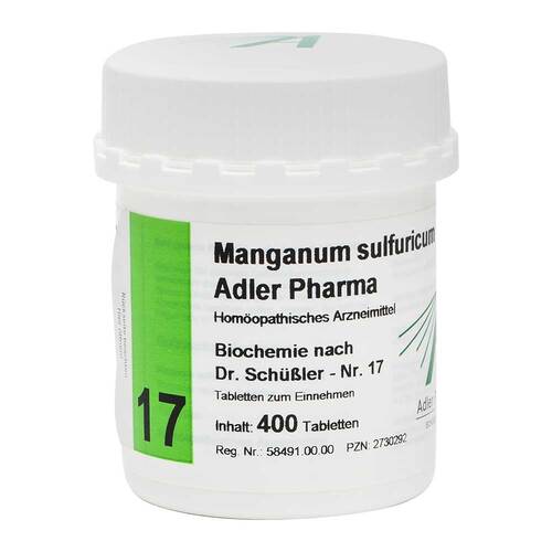 Biochemie Adler 17 Manganum sulfuricum D 12 Tabletten  - 1