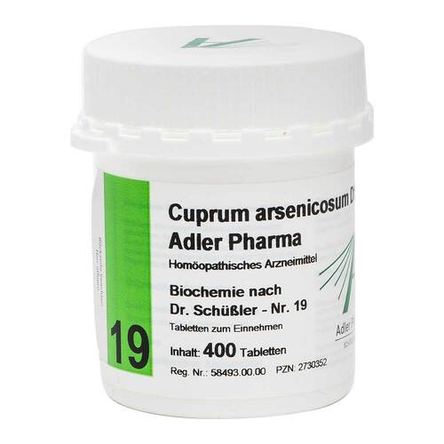 Biochemie Adler 19 Cuprum arsenicosum D 12 Tabletten  - 1