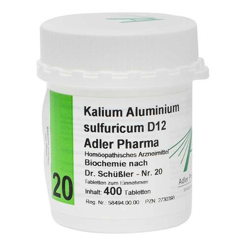 Biochemie Adler 20 Kalium aluminium sulfuricum D 12 Tabletten  - 1