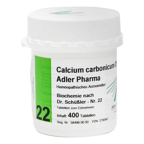 Biochemie Adler 22 Calcium carbonicum D 12 Tabletten  - 1