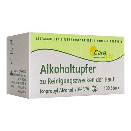 ALKOHOLTUPFER 3x6 cm steril - 1