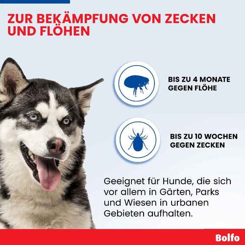 Bolfo Flohschutzband braun f&uuml;r gro&szlig;e Hunde - 5