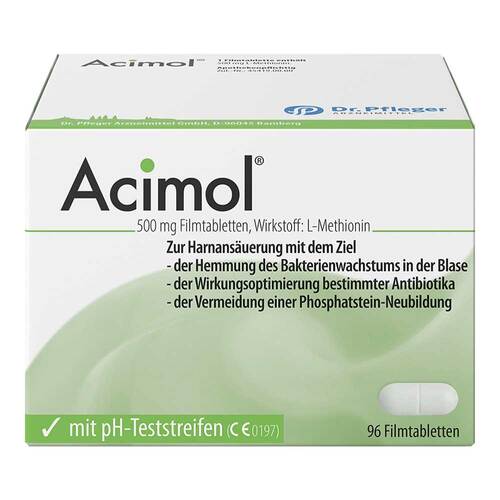 Acimol mit pH Teststreifen Filmtabletten - 1