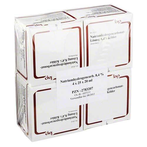 Natriumhydrogencarbonat-L&ouml;sung 8,4% K&ouml;hler - 1