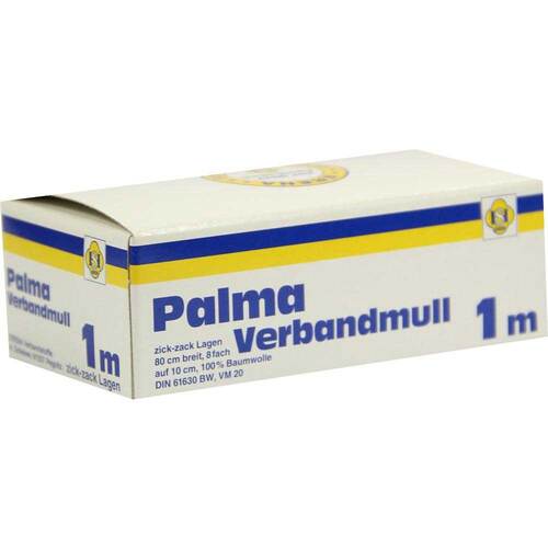 Palma Verbandmull 80 cm 1 m zickzack Lagen - 1