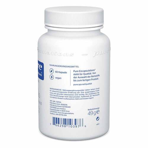 Pure Encapsulations CoQ10 L Carnitin Fumar.Kapseln  - 2
