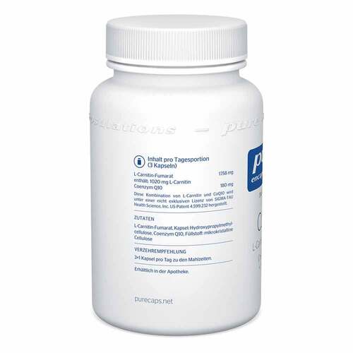 Pure Encapsulations CoQ10 L Carnitin Fumar.Kapseln  - 3