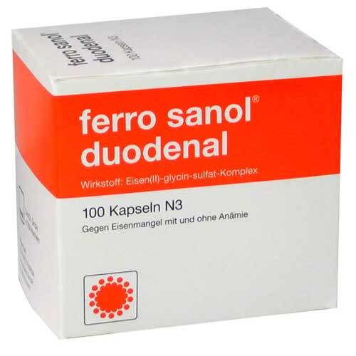 Ferro Sanol duodenal Hartkapseln mit magensaftresistent &uuml;berzogene Pell. - 1
