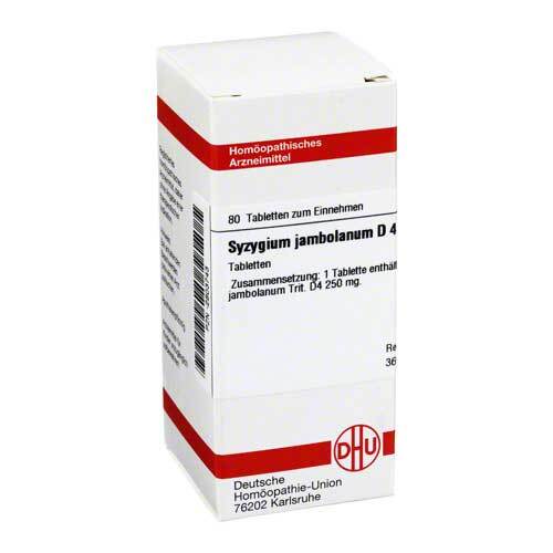 SYZYGIUM JAMBOLANUM D 4 Tabletten - 1