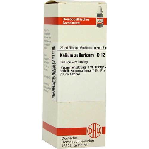 KALIUM SULFURICUM D 12 Dilution - 1