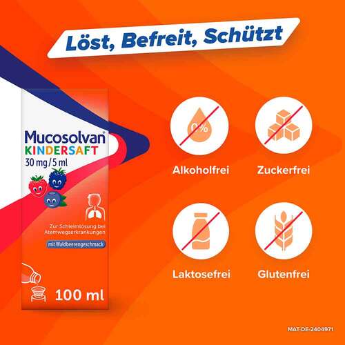 Mucosolvan Kindersaft 30 mg / 5 ml - 8