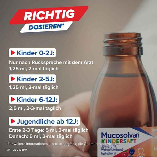 Mucosolvan Kindersaft 30 mg / 5 ml - 8