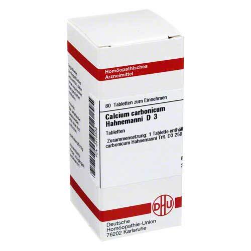 Calcium carbonicum Hahnemanni D 3 Tabletten - 1