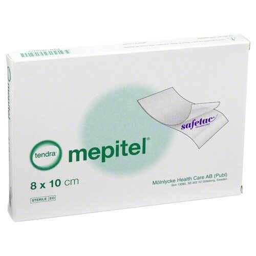 MEPITEL Silikon Netzverband 8x10 cm steril - 1