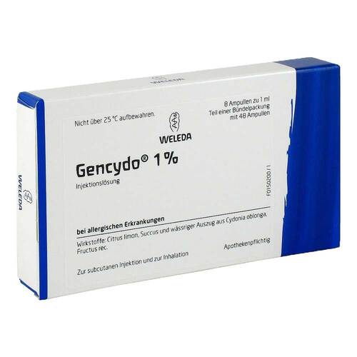 GENCYDO 1% Injektionsl&ouml;sung - 1