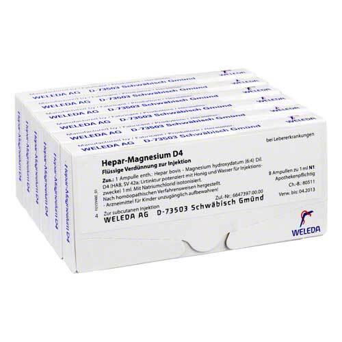 HEPAR MAGNESIUM D 4 Ampullen - 1