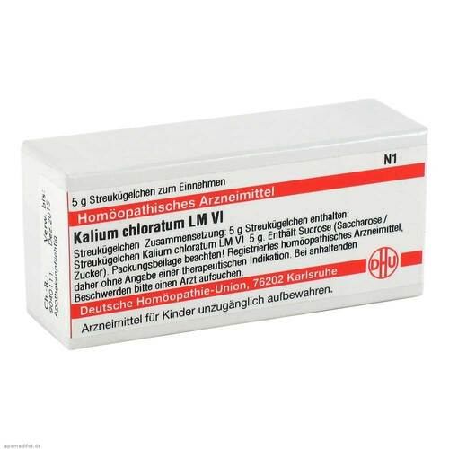 KALIUM CHLORATUM LM VI Globuli - 1