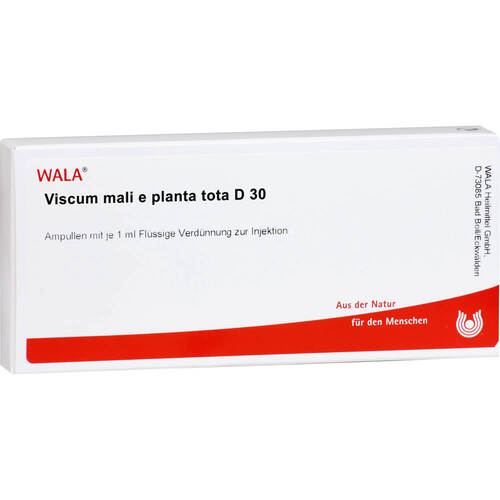 VISCUM MALI e planta tota D 30 Ampullen - 1