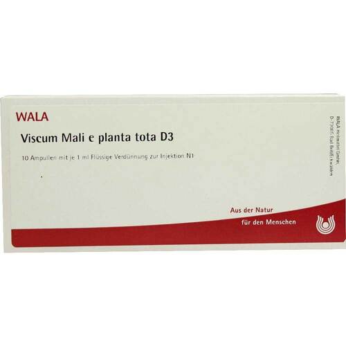 VISCUM MALI e planta tota D 3 Ampullen - 1