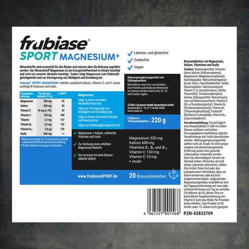 Frubiase Magnesium Plus Brausetabletten - 5