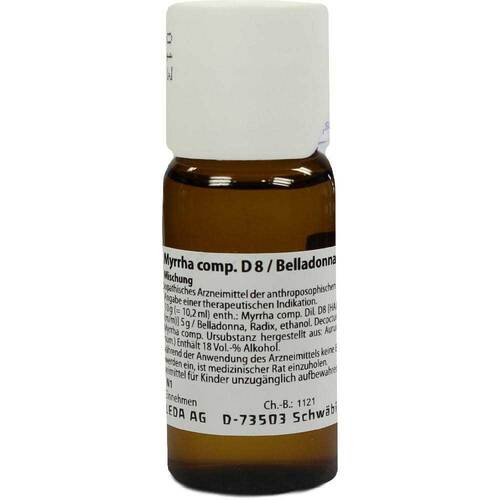 Myrrha comp.D 8 / Belladonna Radix D 10 aa Mischung - 1